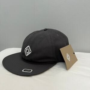 NWT Rivian Netplus Gray Cotton Adjustable Baseball Cap with Embroidered Logo